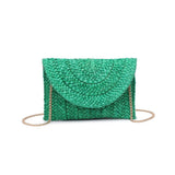 Aegean Straw Clutch