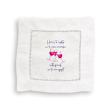 Here's to Friends We'll Never Forget: Dishtowel