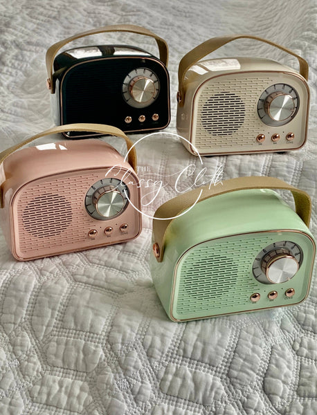 Vintage Bluetooth Radio - Mint