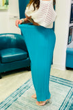 Italian Pleated Wide Legs Pants -One Size