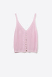 The Q2 Knit Buttoned Crop Top