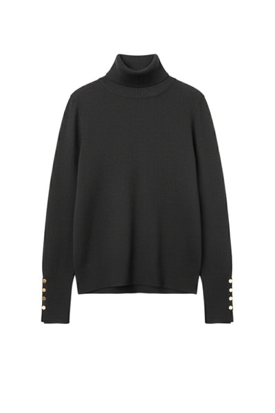 The Q2 Turtleneck Details Sweater