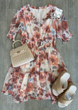 Mystree Ruffle Floral Dress