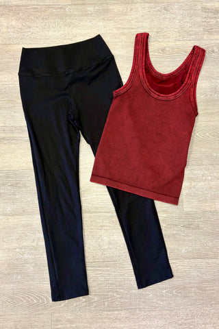 Jersey Leggings- Black