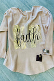 Faith Metallic Italian Sweater