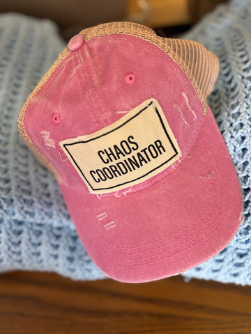 Chaos Coordinator Vintage Trucker Hat