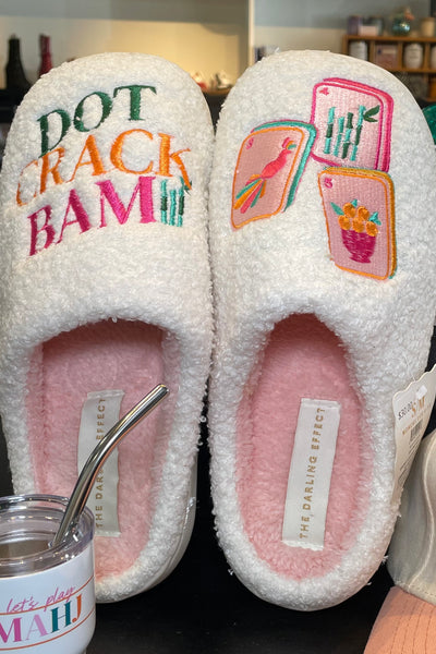Fuzzy Slippers–Dot Crack Bam Pre-Pack