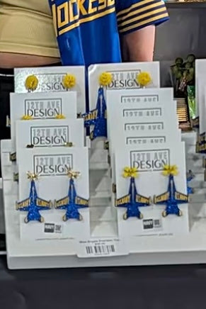 Blue Angels Licensed Earrings - Exclusive Jen’s