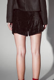 Q2 Party Sequined Shorts