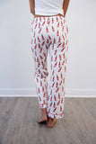 FINAL SALE Sleep Pants - Hot Sauce Tabasco