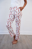 FINAL SALE Sleep Pants - Hot Sauce Tabasco