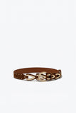 Q2 Studded Western Buckle Waist Belt