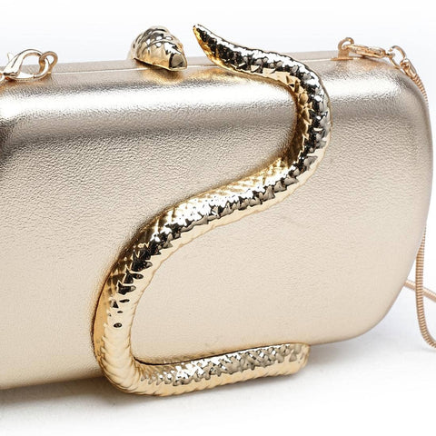 Reputation-Snake Evening Bag