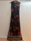 Printed Bodycon Mesh Italian Dress