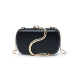 Reputation-Snake Evening Bag