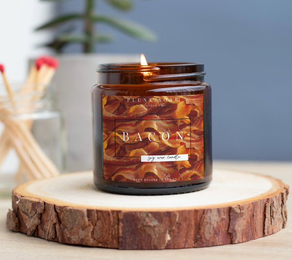 Bacon Scented Soy Candle