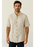 The Cuba Men's Shirt - Beige