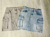 Hey Girl Cargo Skirt