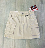 Q2 Cargo Mini Skirt - Beige