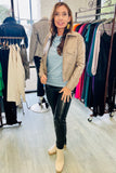 Bentley Faux Leather Jacket