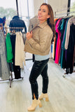 Bentley Faux Leather Jacket