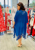 Tassel Knit Beach Coverup