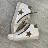 ELLE Hightop Star Sneaker - White