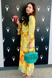 Mystree Print Mix Kimono