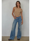 FINAL SALE Last Minute Lurex Ruched Top - Gold