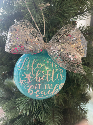 Beach Turquoise Ornaments - Turquoise