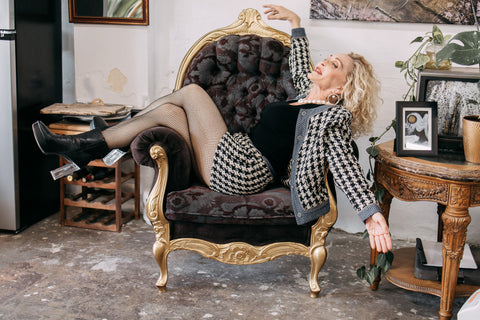 Mystree Mixed Tweed Jacket