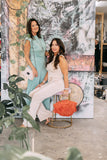 Italian Vacation 2pc Top and Pants Set