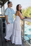Frond of Paradise Cabana Shirt - Men's Linen