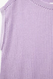 Q2 Sparkle Open Knit Sweater