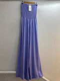 Serena Smocked Strapless Jumpsuit