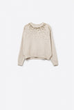 The Q2 Soft Knit Sweater with Sequins
