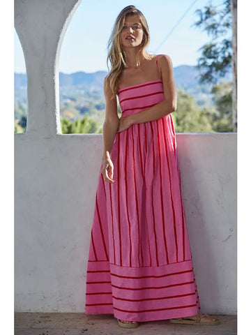 Lynsey Striped Maxi Dress