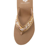 Yellow Box Wilfred Wedge Flip Flop Sandal