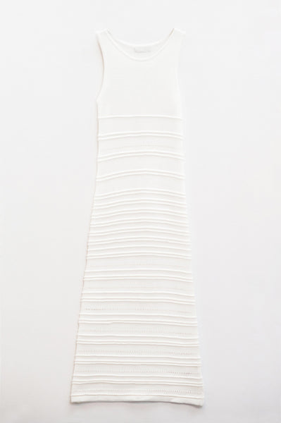 Q2 Maxi Crochet Knit Dress