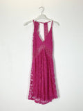 Italian Riviera Embroidered Strappy Mini Dress