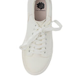 Yellow Box Ella Sneaker- White