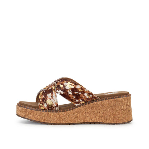 Yellow Box Venture Platform Slide Sandal