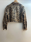 Short Leopard Print Jacket