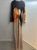 The Verona Belted Bell Sleeve Dress