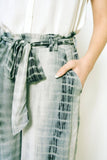Mystree Teal Tie Dye Wide Pants