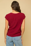 Twist Short Sleeve Top
