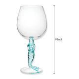 Mermaid Acrylic Wine Glass