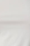 Boat Neck Short Sleeve Back Cowl Neck Knit Top- White