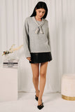 Seana Faux Leather Mini Skort