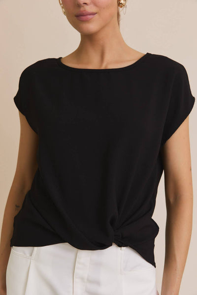 Twist Short Sleeve Top